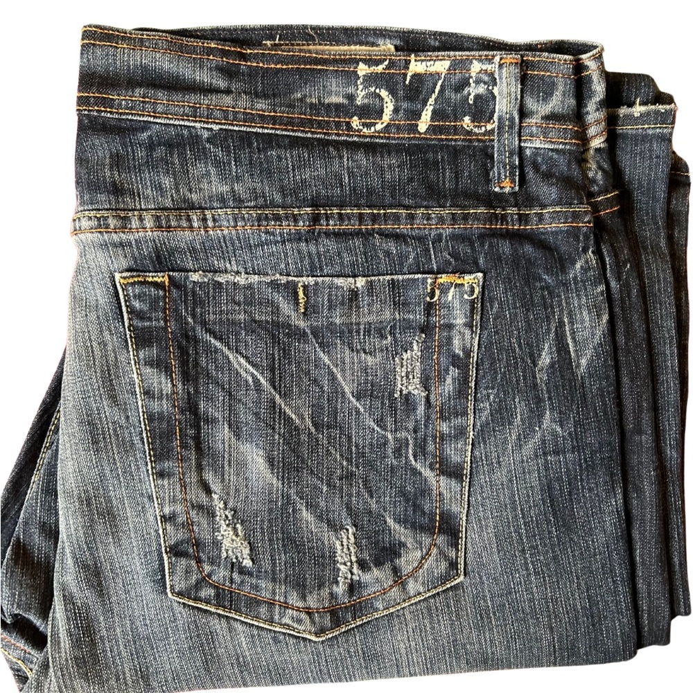 Men’s Vintage 575 Denim Jeans, Size 40 - Picture 2 of 7